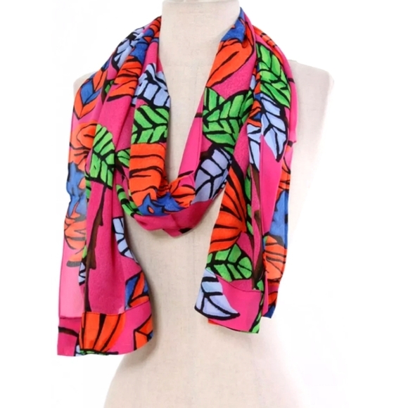 NWT Hale Bob 💯 SILK Scarf, Oblong - Picture 4 of 4
